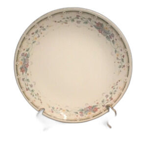 1 Dinner Plate and 1 Salad Plate from Royal Bouquet by Tabletops Unlimited